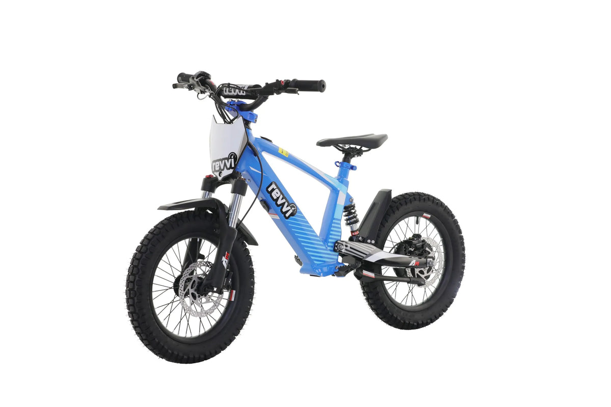 Revvi 16 XL Electric Bike + Spare Battery Bundle - Blue
