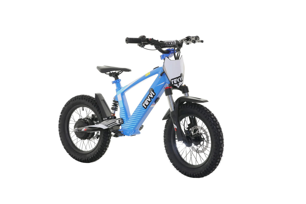 Revvi 16 XL Electric Bike + Spare Battery Bundle - Blue