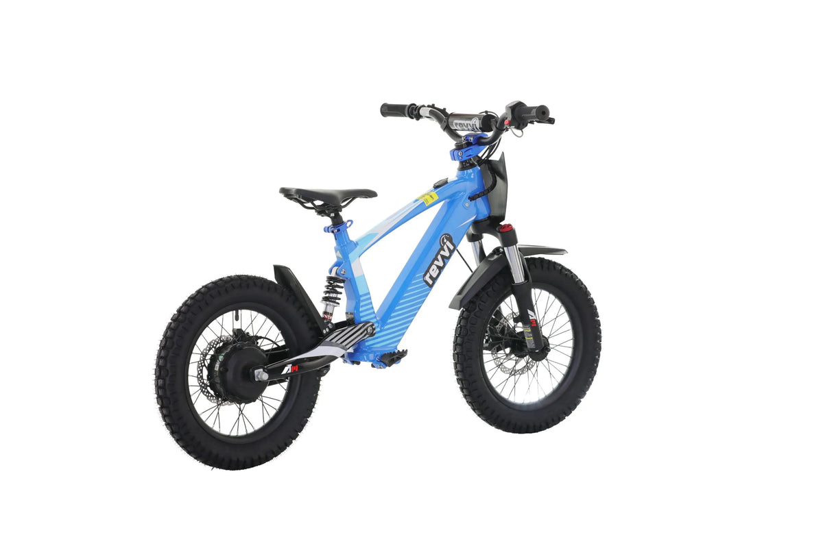 Revvi 16 XL Electric Bike + Spare Battery Bundle - Blue