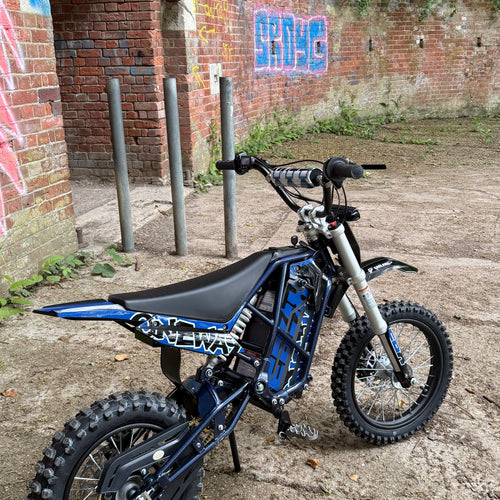 EBOX V3 72RS Electric Offroad Bike - Oneway Blue