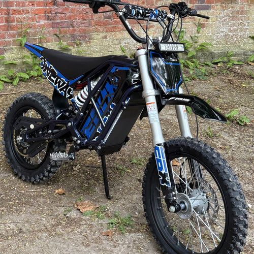 EBOX V3 72RS Electric Offroad Bike - Oneway Blue