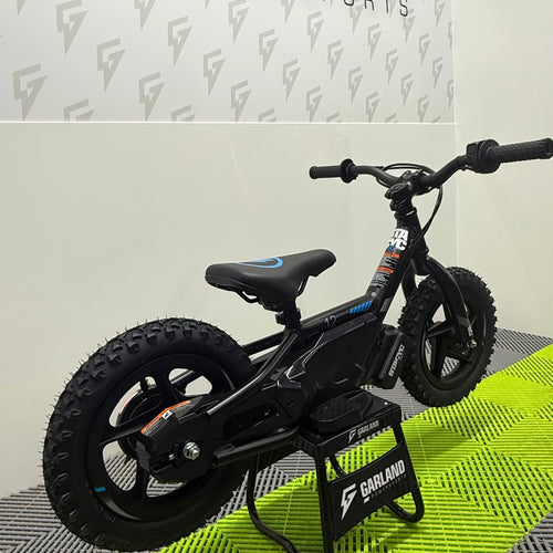 Stacyc 12E-Drive Electric Balance Bike – Black/Blue