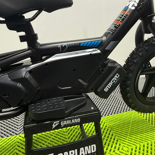 Stacyc 12E-Drive Electric Balance Bike – Black/Blue
