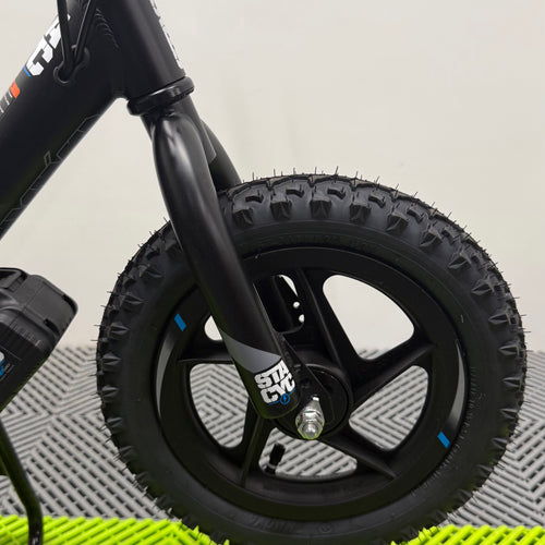 Stacyc 12E-Drive Electric Balance Bike – Black/Blue