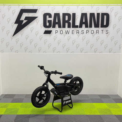 Stacyc 12E-Drive Electric Balance Bike – Black/Blue