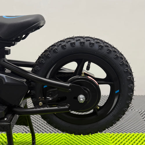 Stacyc 12E-Drive Electric Balance Bike – Black/Blue