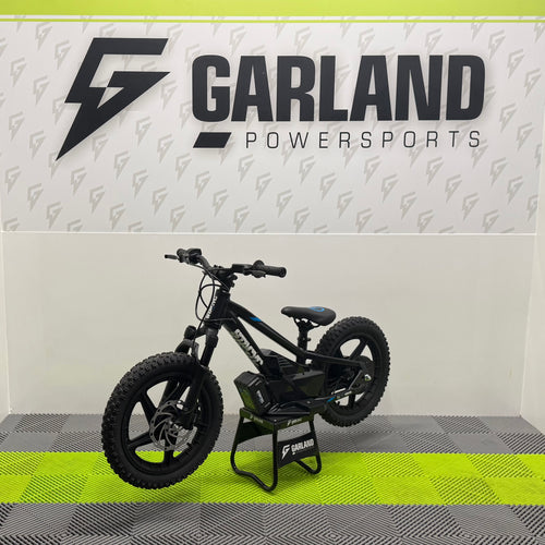 Stacyc 16E-Drive Elite Electric Balance Bike – Black/Blue