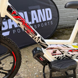 Ex Display Amped A20 540W Electric Balance Bike - White
