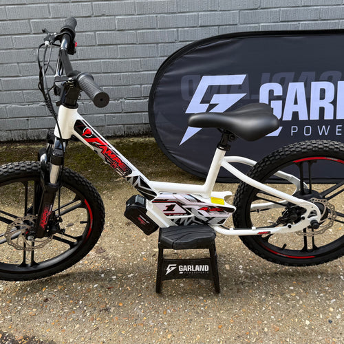 Ex Display Amped A20 540W Electric Balance Bike - White