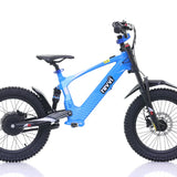 Revvi 18 Electric Bike + Spare Battery Bundle – Blue