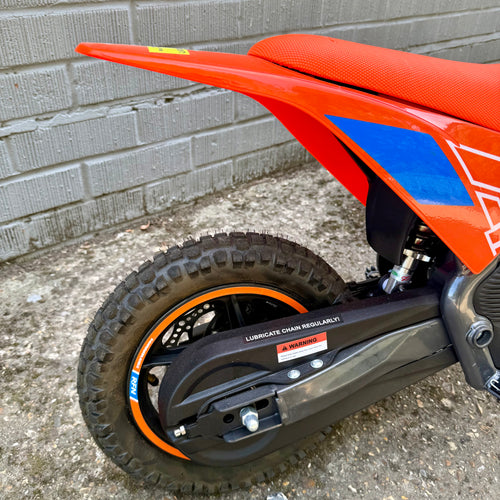 Ex Display RFN Warrior SX-E400 Kids Electric Balance Bike - Orange