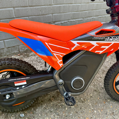 Ex Display RFN Warrior SX-E400 Kids Electric Balance Bike - Orange