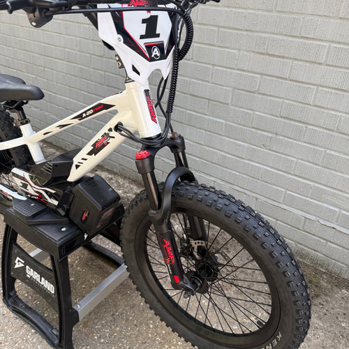 Ex Display Amped A20 Pro Electric Balance Bike - White