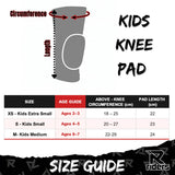 R Riders Kids & Youth GO-SHOCK™ Knee Pads – Pair