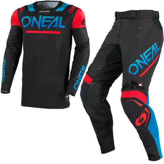 ONeal Prodigy Five Four V25 LE Black Blue Kit Combo