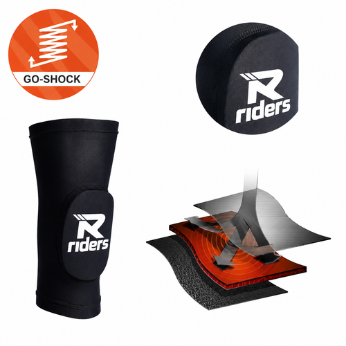 R Riders Kids & Youth GO-SHOCK™ Knee Pads – Pair