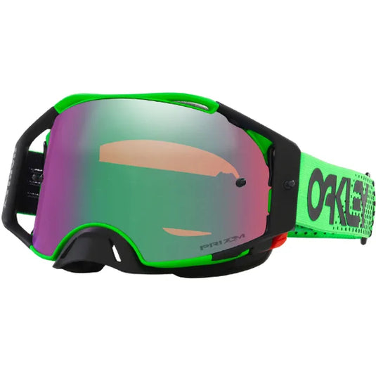 Oakley Airbrake Moto Green Prizm Jade Motocross Goggles
