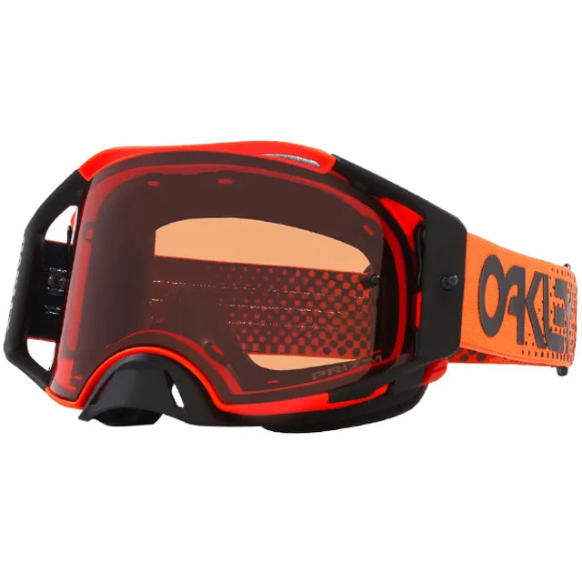 Oakley Airbrake Moto Orange Prizm Bronze Motocross Goggles