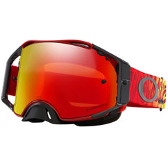 Oakley Airbrake TLD Trippy Red Prizm Torch Motocross Goggles