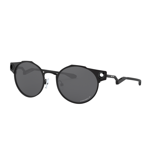 Oakley Deadbolt Sunglasses Satin Black Prizm Black Polarized Lens