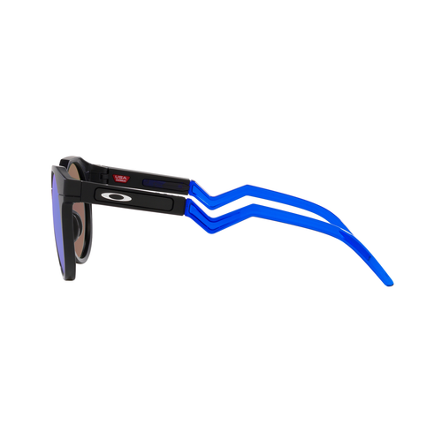Oakley HSTN Sunglasses Matte Black Prizm Sapphire Lens