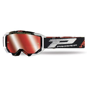 Progrip 3303 Vista Black White Motocross Goggles