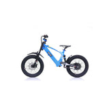 Revvi 18 Electric Bike + Riding Gear Bundle - Blue