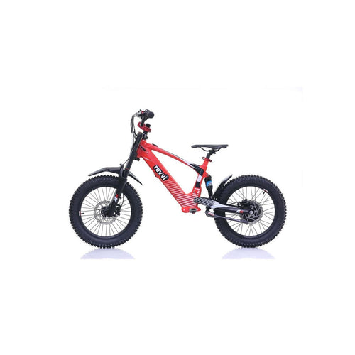 Revvi 18 Electric Bike & Riding Gear Bundle - Red