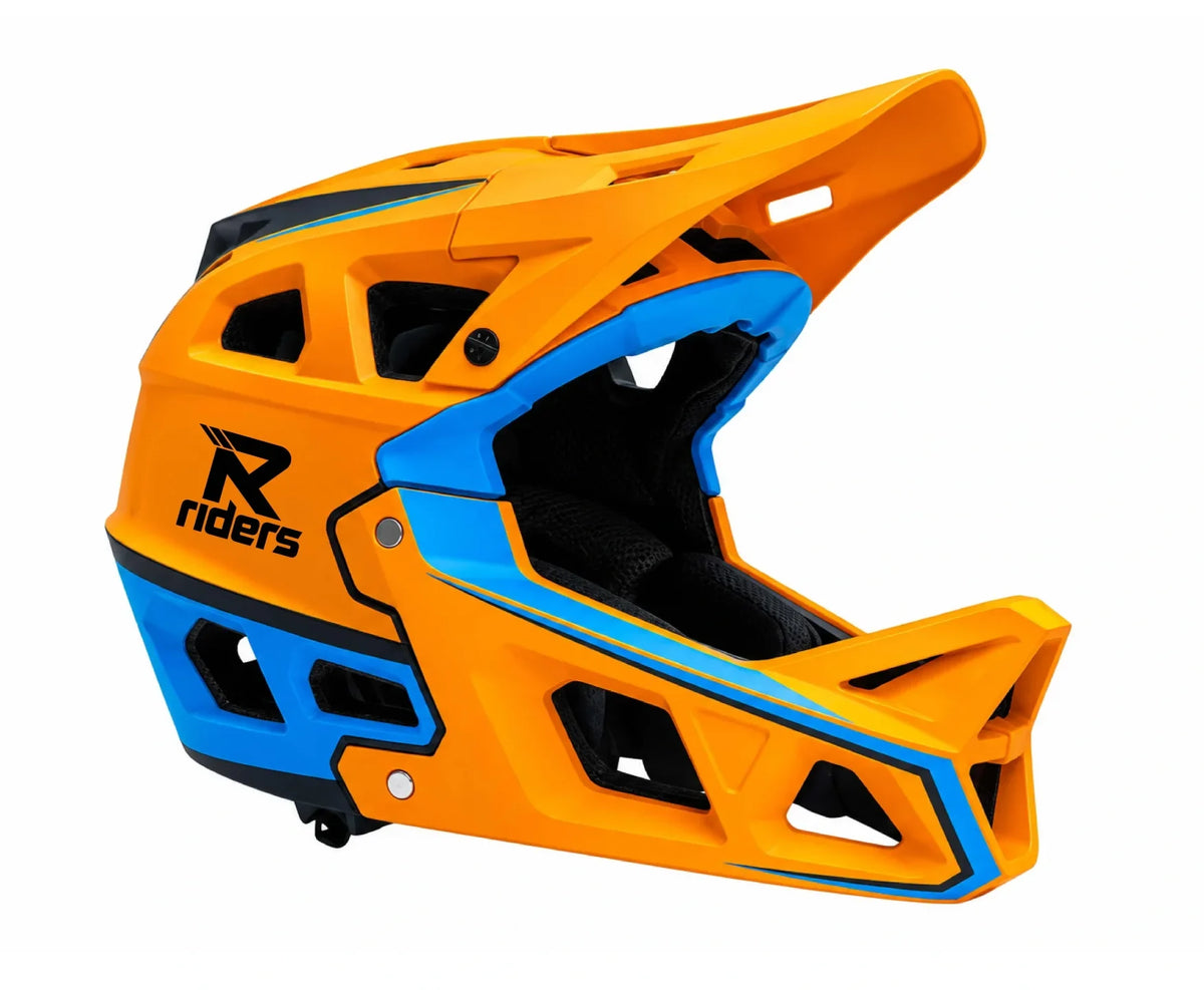 Revvi 18 Electric Bike + Riding Gear Bundle - Orange