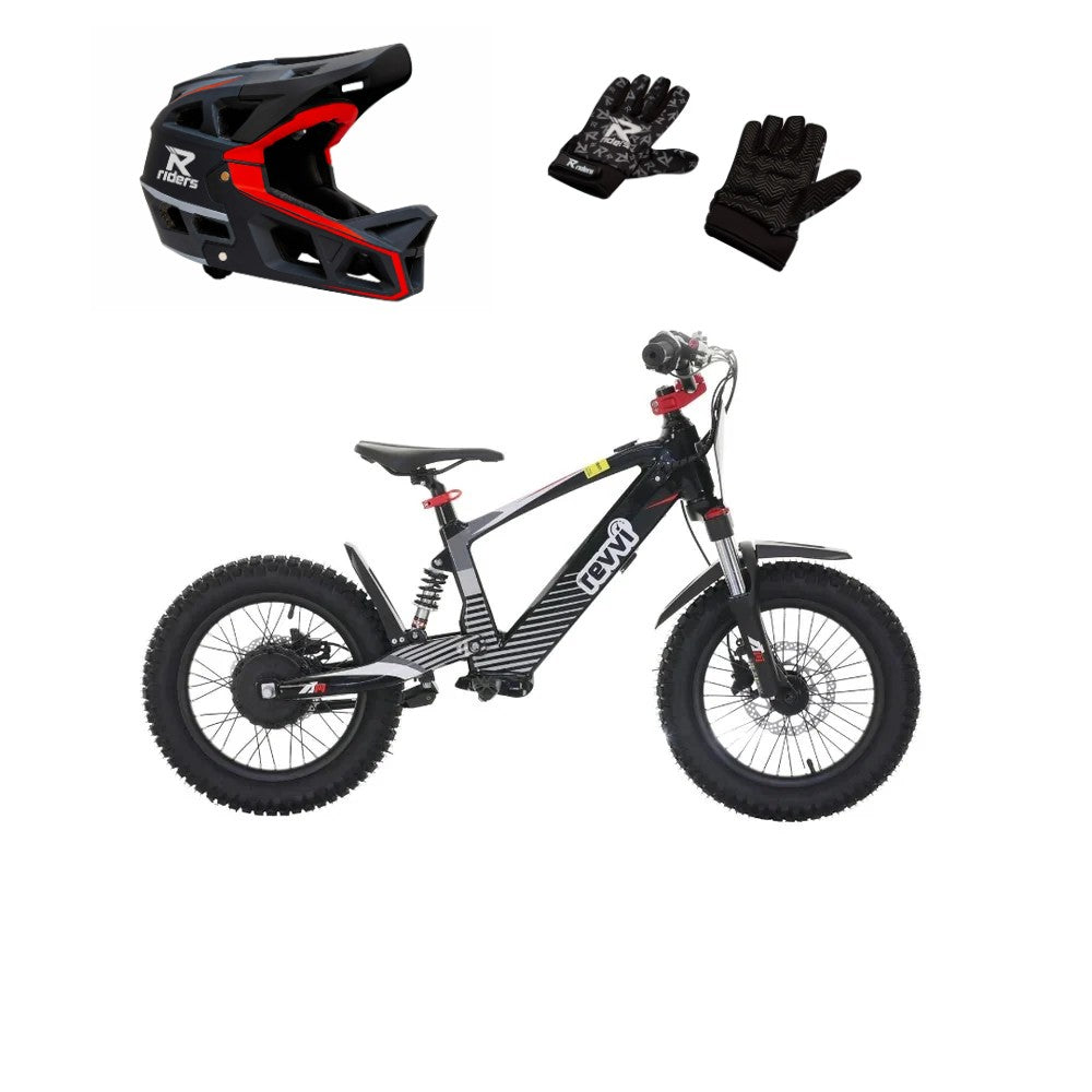 Revvi 16 XL Ready to Ride Bundle - Black