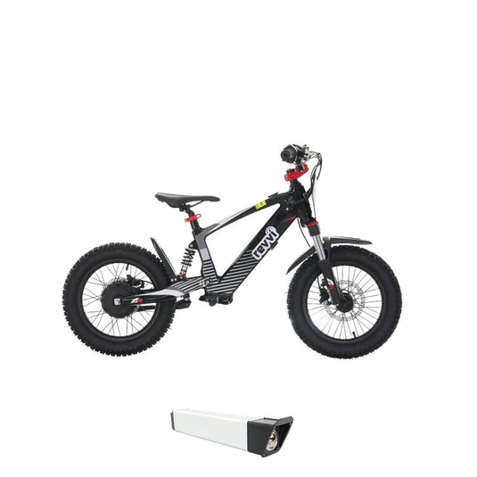 Revvi 16 XL Electric Bike + Spare Battery Bundle - Black