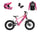 Revvi 16 XL Electric Bike + Riding Gear Bundle - Pink