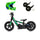 Revvi 12 Electric Bike, Stabilisers & Helmet Bundle – Green