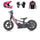 Revvi 12" Electric Bike + Riding Gear Bundle - Pink