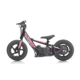 Revvi 12" Electric Bike + Riding Gear Bundle - Pink