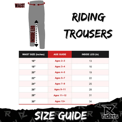 R Riders Kids Windproof Riding Trousers