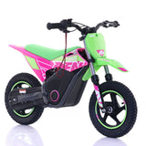RFN Warrior SX-E400 Electric Bike - Green Pink