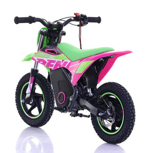 RFN Warrior SX-E400 400W Electric Bike - Green Pink