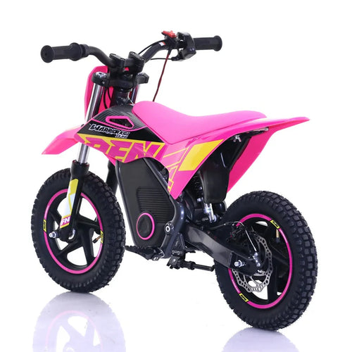 RFN Warrior SX-E400 400W Electric Bike - Pink Yellow
