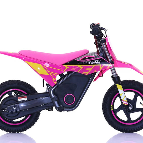 RFN Warrior SX-E400 400W Electric Bike - Pink Yellow