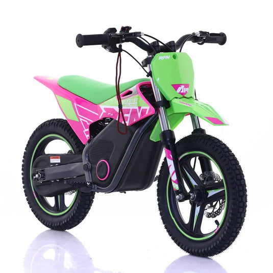 RFN Warrior SX-E500 Electric Bike - Green Pink