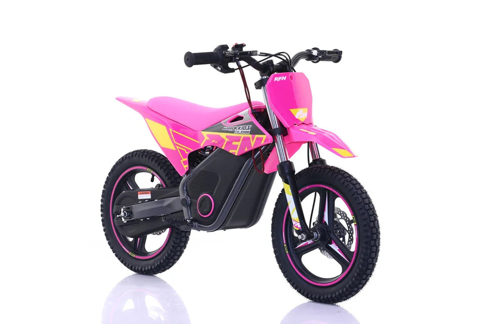 RFN Warrior SX-E500 Electric Bike - Pink Yellow