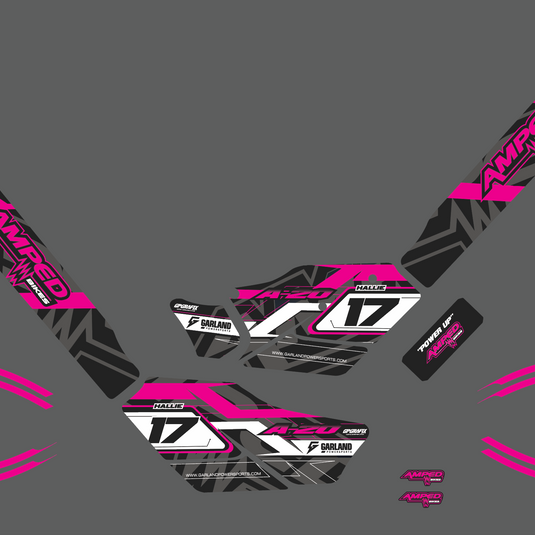 Amped A20 Semi Custom Graphic Set - Pink
