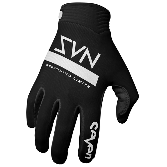 Seven MX Zero Adult Contour Black Gloves
