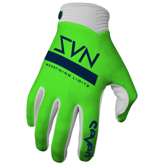 Seven MX Zero Adult Contour Flo Green Gloves