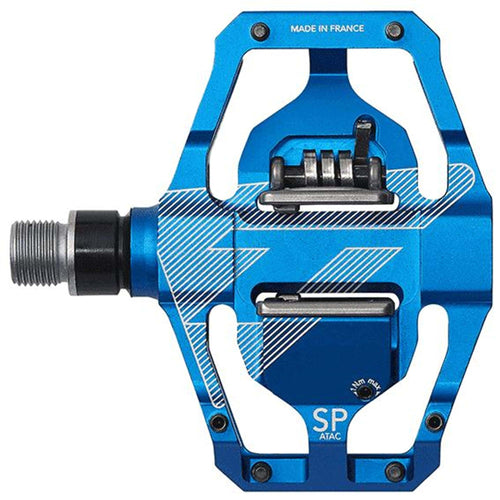 Time Speciale 12 Enduro Pedals Including Atac Cleats - Blue