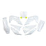 UFO Plastic Kit White Husqvarna TC/FC 19-22 Shape