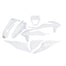 UFO Plastic Kit White KTM EXC/F 20-23 Shape
