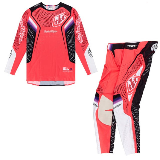 Troy Lee Designs Spring 2025 GP Pro Spun Red Kit Combo