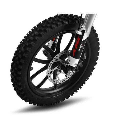 Amped A‑MX 12" Electric Dirt Bike - White